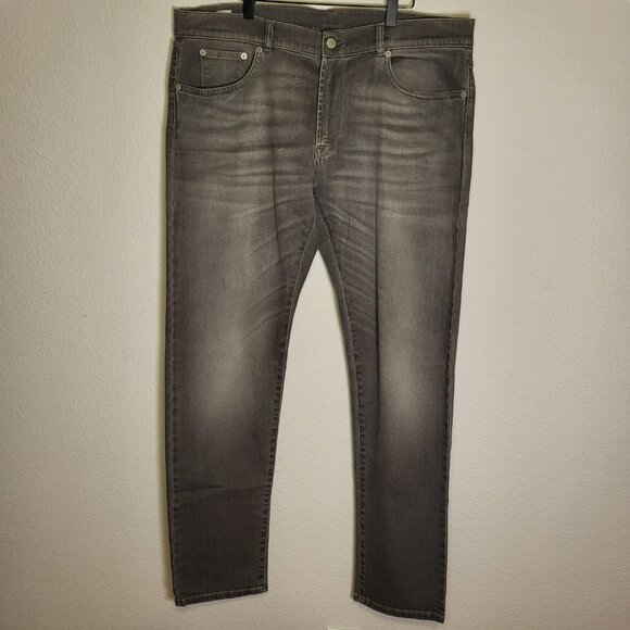 Eidos Napoli Itallian Designer Black Denim Jeans size 38 - Picture 1 of 6